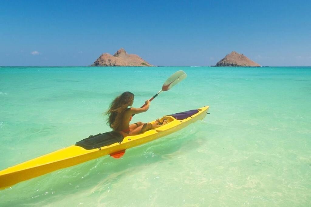 Cute Guest Suite In Kailua With Ac!!! Bagian luar foto